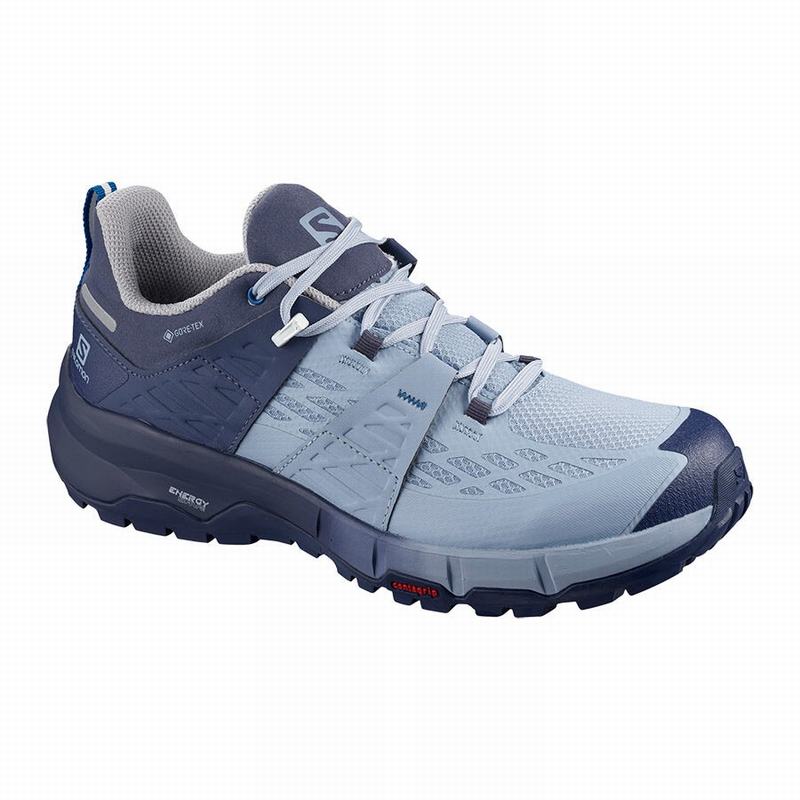 SALOMON UK ODYSSEY GTX W - Womens Hiking Shoes Blue,GKRQ51329